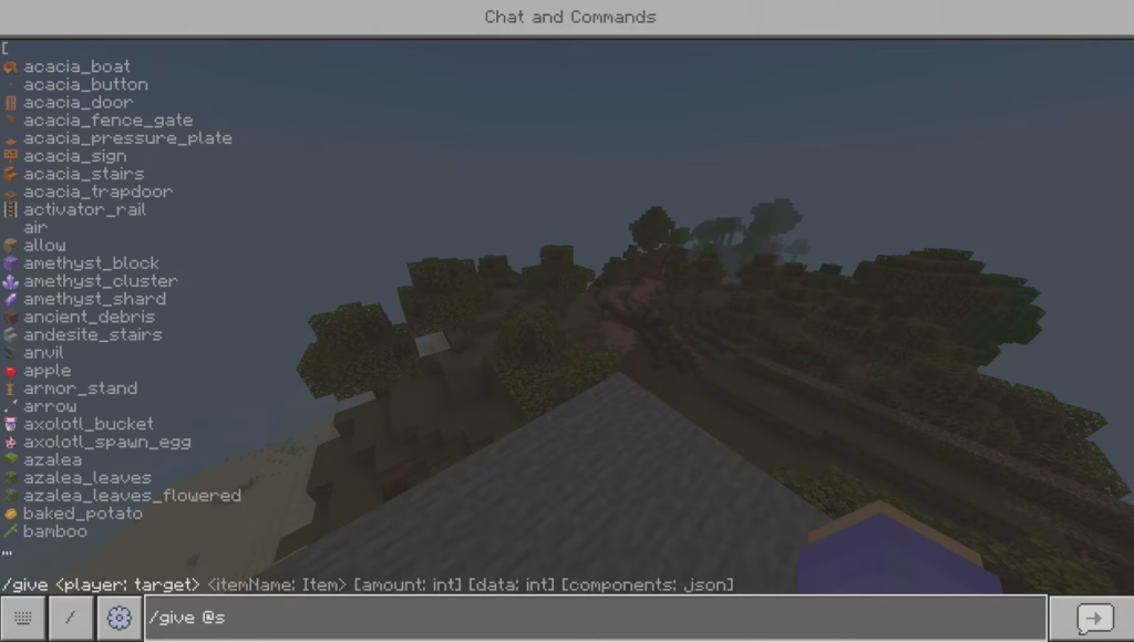 How to use commands in Minecraft Bedrock Edition